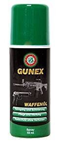 Масло оружейное GUNEX (спрей) по уходу за оружием 50мл.