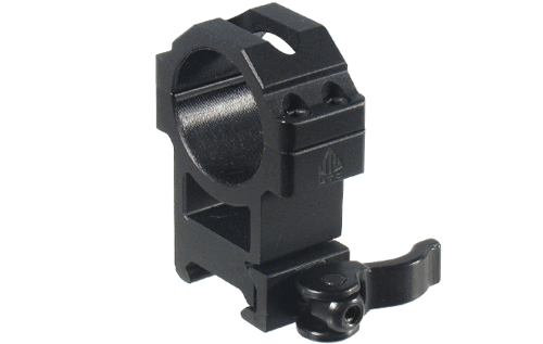 Кольца Leapers UTG 30 мм быстросъемные на Picatinny с рычажным зажимом, высокие(RQ2W3224)