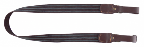 VEKTOR Ремень для ружья из полиамидной ленты черный шириной 35 мм (раб. сторона обладает нескользящими свойствами) (Р-7ч)