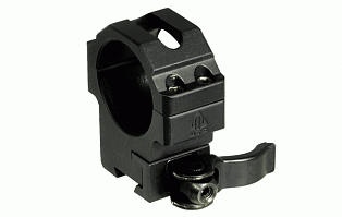 Кольца Leapers UTG 30 мм быстросъемные на 11 мм с рычажным зажимом, средние 60